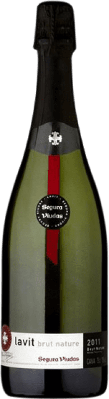 12,95 € Spedizione Gratuita | Spumante bianco Segura Viudas Lavit Brut Nature Riserva D.O. Cava