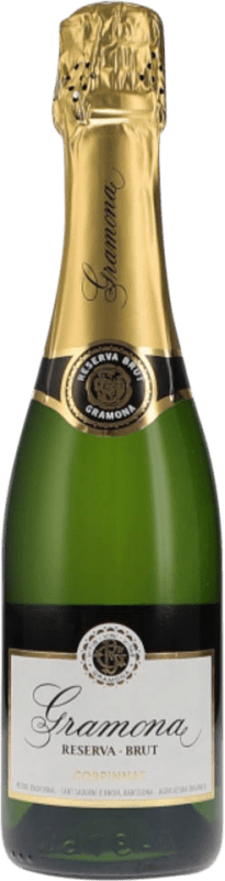 Envoi gratuit | Vin Mousseux Blanc Gramona Brut Réserve D.O. Cava Catalogne Espagne Macabeo, Xarel·lo, Chardonnay, Parellada Demi- Bouteille 37 cl Envoi gratuit | Vin Mousseux Blanc Gramona Brut Réserve D.O. Cava Catalogne Espagne Macabeo, Xarel·lo, Chardonnay, Parellada Demi- Bouteille 37 cl