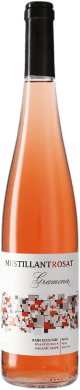 Envío gratis | Espumoso rosado Gramona Mustillant Rosat Vi d'Agulla Brut D.O. Penedès Cataluña España Merlot, Syrah 75 cl