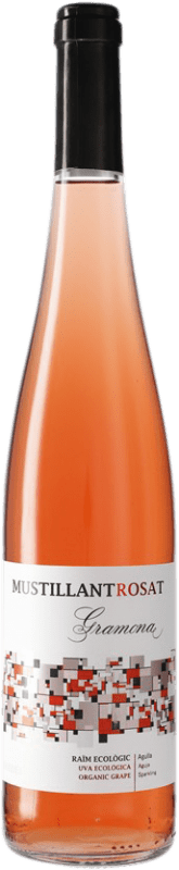 11,95 € Envío gratis | Espumoso rosado Gramona Mustillant Rosat Vi d'Agulla Brut D.O. Penedès