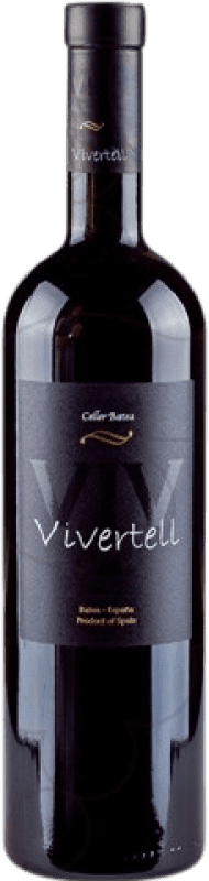 9,95 € | Red wine Celler de Batea Vivertell Negre Aged D.O. Terra Alta Catalonia Spain Tempranillo, Syrah, Grenache, Cabernet Sauvignon 75 cl