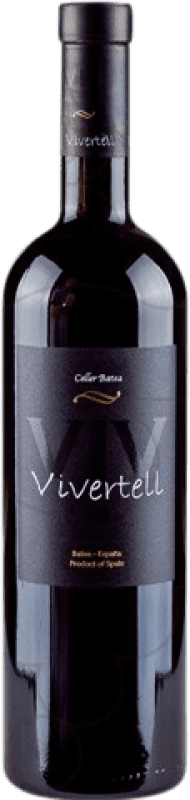 17,95 € Envío gratis | Vino Tinto Celler de Batea Vivertell Crianza D.O. Terra Alta