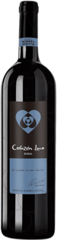 7,95 € | Red wine Iniesta Corazón Loco D.O. Manchuela Castilla la Mancha y Madrid Spain Bobal Bottle 75 cl