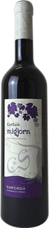 10,95 € | Красное вино Can Sais Mitjorn старения D.O. Empordà Каталония Испания Mazuelo, Carignan 75 cl