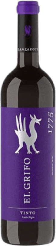 21,95 € | Red wine El Grifo Joven D.O. Lanzarote Canary Islands Spain Listán Black Bottle 75 cl