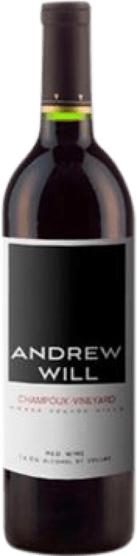 83,95 € | Красное вино Andrew Will Champoux Vineyard Соединенные Штаты Merlot, Cabernet Sauvignon, Cabernet Franc, Petit Verdot 75 cl