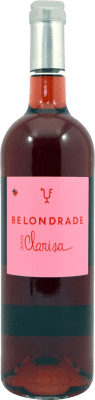 Free Shipping | Rosé wine Belondrade Quinta Clarisa Young I.G.P. Vino de la Tierra de Castilla y León Castilla y León Spain Tempranillo 75 cl