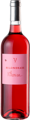 Kostenloser Versand | Roséwein Belondrade Quinta Clarisa Jung I.G.P. Vino de la Tierra de Castilla y León Kastilien und León Spanien Tempranillo 75 cl