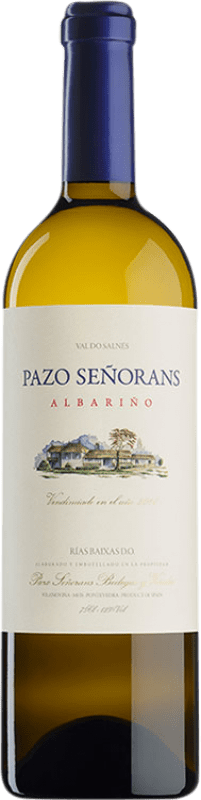 24,95 € 送料無料 | 白ワイン Pazo de Señorans 若い D.O. Rías Baixas