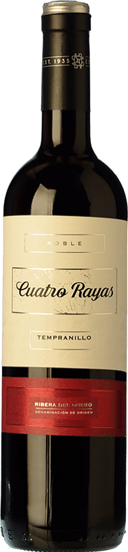 7,95 € | 赤ワイン Cuatro Rayas 若い D.O. Rueda カスティーリャ・イ・レオン スペイン Tempranillo 75 cl