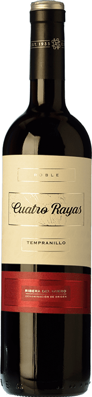 11,95 € Envío gratis | Vino Tinto Cuatro Rayas Joven D.O. Rueda