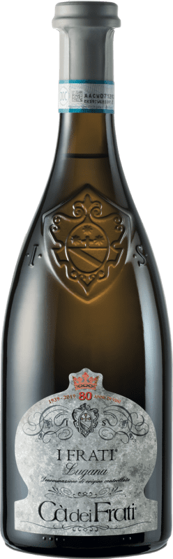 Envio grátis | Vinho Branco Cà dei Frati Lugana Jovem D.O.C. Itália Itália Verdicchio 75 cl