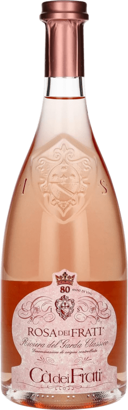 Envío gratis | Vino Rosado Cà dei Frati Rosa dei Frati Joven D.O.C. Italia Lombardia Italia Sangiovese, Barbera, Marzemino, Groppello 75 cl