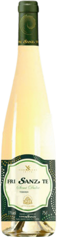 6,95 € | Белое вино Vinos Sanz Fri Sanz Te Полусухое Полусладкое Молодой D.O. Rueda Кастилия-Леон Испания Verdejo 75 cl