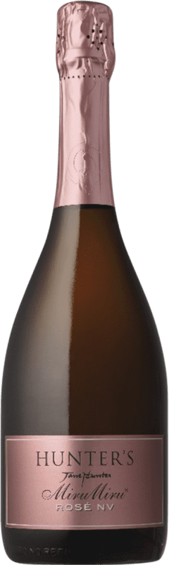 送料無料 | ロゼスパークリングワイン Hunter's Miru Miru Brut 若い ニュージーランド Pinot Black, Chardonnay, Pinot Meunier 75 cl