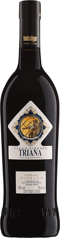 Бесплатная доставка | Креплёное вино La Gitana Triana D.O. Jerez-Xérès-Sherry Andalucía y Extremadura Испания Pedro Ximénez 75 cl