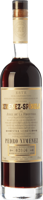 63,95 € | 强化酒 Ximénez-Spínola Muy viejo D.O. Jerez-Xérès-Sherry 安达卢西亚 西班牙 Pedro Ximénez 75 cl
