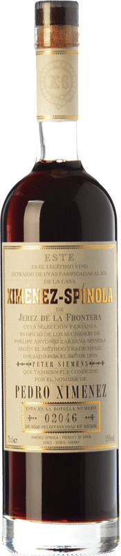 Бесплатная доставка | Крепленое вино Ximénez-Spínola Muy viejo D.O. Jerez-Xérès-Sherry Андалусия Испания Pedro Ximénez 75 cl