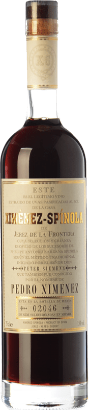 Kostenloser Versand | Likörwein Ximénez-Spínola Muy viejo D.O. Jerez-Xérès-Sherry Andalusien Spanien Pedro Ximénez 75 cl