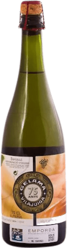 Бесплатная доставка | Белое игристое вино Gelamà Brut Nature — Брют Натюр молодое D.O. Empordà Каталония Испания Macabeo — Макабео 75 cl