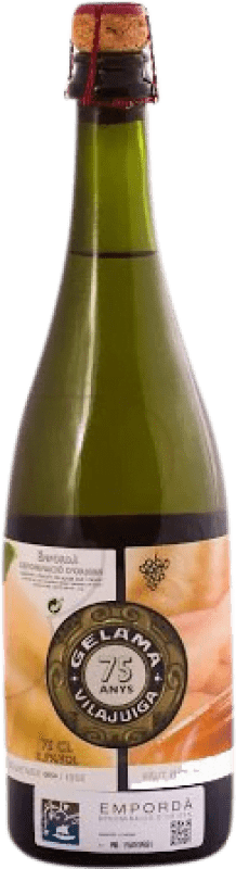 Envío gratis | Espumoso blanco Gelamà Brut Nature Joven D.O. Empordà Cataluña España Macabeo 75 cl