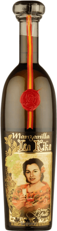 36,95 € | Креплёное вино Yuste La Kika D.O. Manzanilla-Sanlúcar de Barrameda Андалусия Испания Palomino Fino 75 cl