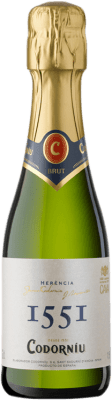 Codorníu 1551 Brut Nature Cava Young Small Bottle 20 cl