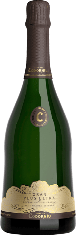 27,95 € Envío gratis | Espumoso Blanco Codorníu Gran Plus Ultra Brut Nature Reserva D.O. Cava