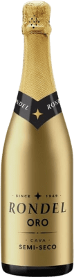 Codorníu Rondel Semiseco — Halbtrocken Cava Oro — Edition Gold 75 cl
