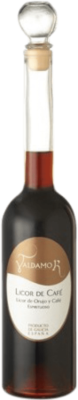 12,95 € Envio grátis | Aguardente Orujo Valdamor Licor de Café Garrafa Medium 50 cl