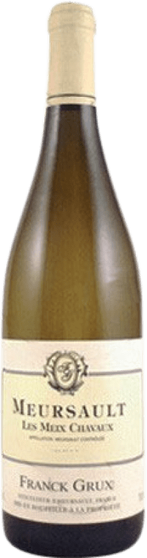 Envoi gratuit | Vin blanc Franck Grux Meursault Les Meix Chavaux Crianza A.O.C. Bourgogne France Chardonnay 75 cl