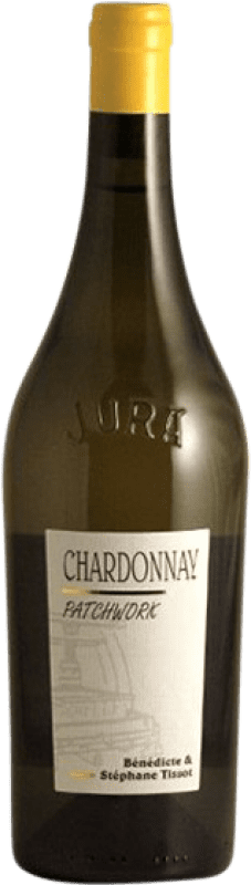 Free Shipping | White wine Tissot Patchwork Aged A.O.C. Arbois France Chardonnay 75 cl