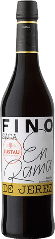 22,95 € Free Shipping | Fortified Wine Lustau 3 Tres Fino en Rama Unfiltered D.O. Jerez-Xérès-Sherry Medium Bottle 50 cl