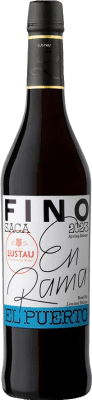 Spedizione Gratuita | Vino Liquoroso Lustau Fino 3 en Rama Puerto de Santa María D.O. Jerez-Xérès-Sherry Andalusia Spagna Palomino Fino Bottiglia Medium 50 cl