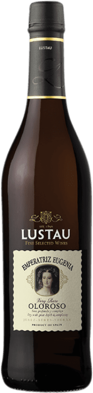 Envio grátis | Vinho fortificado Lustau Emperatriz Eugenia Oloroso D.O. Jerez-Xérès-Sherry Andaluzia Espanha Palomino Fino Garrafa Medium 50 cl