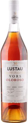 Envio grátis | Vinho Generoso Fortificado Lustau Oloroso VORS Very Old Rare Sherry D.O. Jerez-Xérès-Sherry Andaluzia Espanha Palomino Fino 30 Anos Garrafa Medium 50 cl