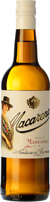10,95 € Бесплатная доставка | Креплёное вино Lustau Macarena D.O. Manzanilla-Sanlúcar de Barrameda