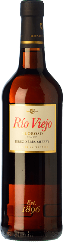 Kostenloser Versand | Verstärkter Wein Lustau Rio Viejo Oloroso Trocken D.O. Jerez-Xérès-Sherry Andalusien Spanien Palomino Fino 75 cl