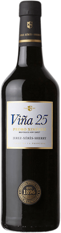 Бесплатная доставка | Креплёное вино Lustau Viña 25 D.O. Jerez-Xérès-Sherry Андалусия Испания Pedro Ximénez 75 cl