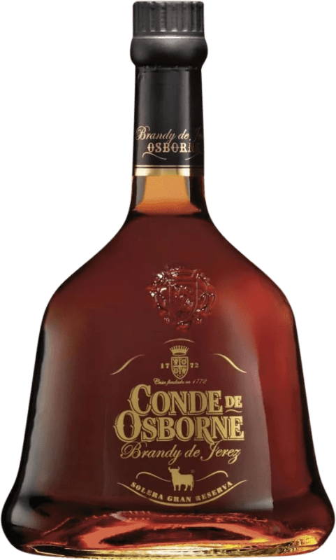 32,95 € | Brandy Conhaque Osborne Conde Osborne Cristal Espanha 70 cl