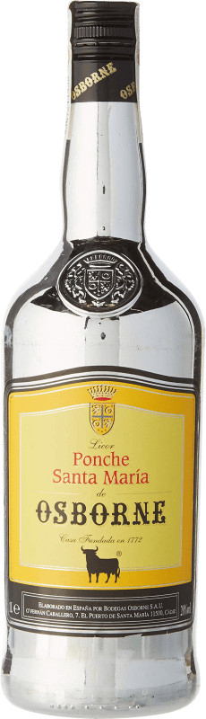 Envio grátis | Licores Osborne Ponche Espanha 1 L