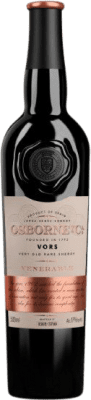 71,95 € | Vinho fortificado Osborne Capuchino Palo Cortado V.O.R.S. Very Old Rare Sherry D.O. Jerez-Xérès-Sherry Andalucía y Extremadura Espanha Palomino Fino Garrafa Medium 50 cl