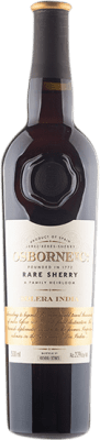 153,95 € | Verstärkter Wein Osborne Solera India Oloroso D.O. Jerez-Xérès-Sherry Andalusien Spanien Palomino Fino, Pedro Ximénez Medium Flasche 50 cl