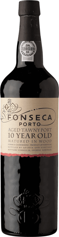 免费送货 | 强化酒 Fonseca Port Tawny I.G. Porto 波尔图 葡萄牙 Tempranillo, Touriga Franca, Touriga Nacional, Tinta Amarela, Tinta Cão, Tinta Barroca 10 岁 75 cl