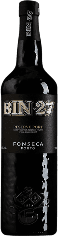 17,95 € | 强化酒 Fonseca Port BIN 27 预订 I.G. Porto 波尔图 葡萄牙 Tempranillo, Touriga Franca, Touriga Nacional, Tinta Amarela, Tinta Cão, Tinta Barroca 75 cl