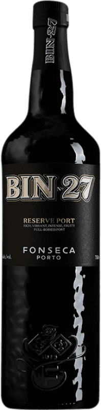Envio grátis | Vinho Generoso Fortificado Fonseca Port BIN 27 Reserva I.G. Porto Porto Portugal Tempranillo, Touriga Franca, Touriga Nacional, Tinta Amarela, Tinta Cão, Tinta Barroca 75 cl