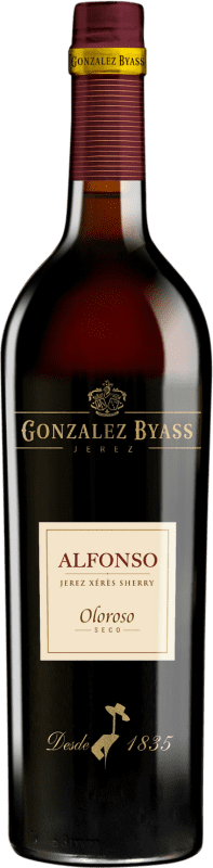 Free Shipping | Fortified Wine González Byass Alfonso Seco — Dry Oloroso D.O. Jerez-Xérès-Sherry Andalusia Spain Palomino Fino 75 cl