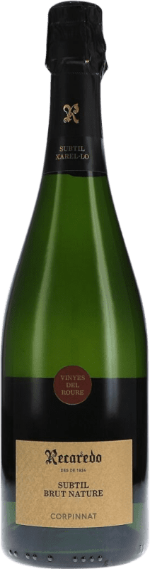 Envoi gratuit | Blanc mousseux Recaredo Subtil Brut Nature Grande Réserve D.O. Cava Catalogne Espagne Macabeo, Xarel·lo, Chardonnay 75 cl