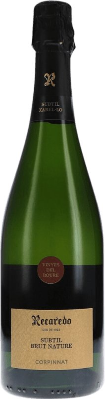 42,95 € | Weißer Sekt Recaredo Subtil Brut Natur Große Reserve D.O. Cava Katalonien Spanien Macabeo, Xarel·lo, Chardonnay Ökologisch 75 cl