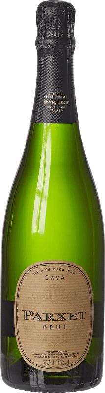 17,95 € Free Shipping | White sparkling Parxet Grappa Brut Reserve D.O. Cava